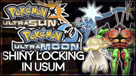 Which legendary Pokémon are shiny locked in USUM and which .